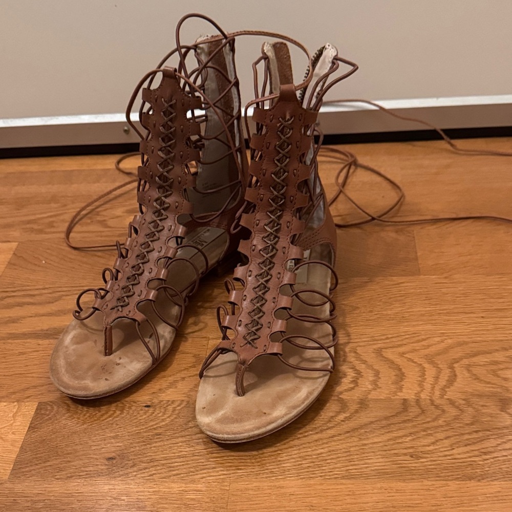Brown Gladiator Sandals